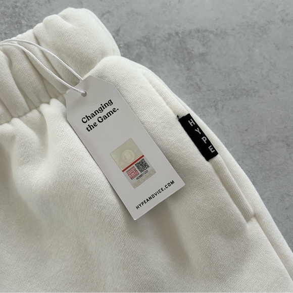 HYPE AND VICE Arizona State ASU Cozy Basic Boyfriend Sweats, White XS NWT - Picture 5 of 9
